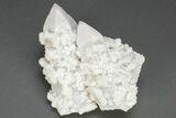 Milky, Candle Quartz Crystal Cluster - Inner Mongolia #226024-1